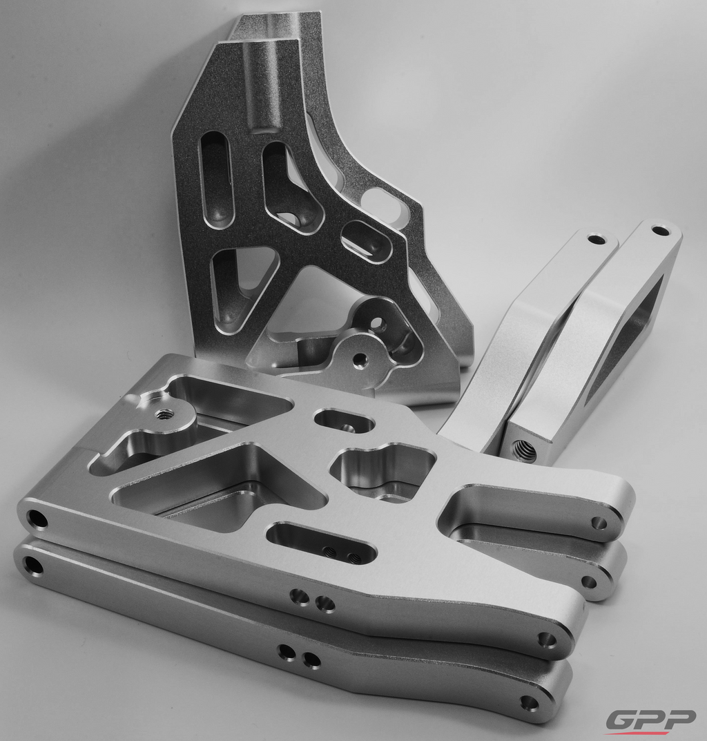 GPP 7075 aluminum speedrun suspension kit for Hobao VTE2 RC car