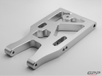 GPP 7075 aluminum rear suspension arms for Hobao VTE2 speedrun RC car